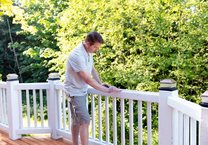 Deck Railing Installation